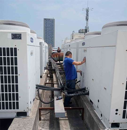 沅陵中央空调制热和不制冷系统维修方法